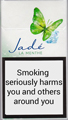 Style Jade Super Slims Menthol Cigarette pack