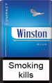 Winston Compact Blue Cigarette pack