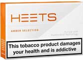 IQOS HEETS Amber Cigarette pack