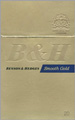 Benson & Hedges Smooth Gold Cigarette pack