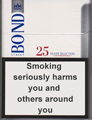 Bond Street Silver Selection 25 Cigarette pack