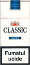Classic Slims Blue Cigarette pack