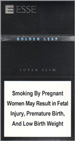 Esse Golden Leaf Super Slims 100's Cigarette pack