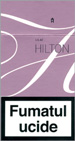 Hilton Super Slims Liliac 100's Cigarette pack