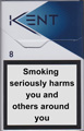 Kent Premium Lights Nr. 8 (Futura) Cigarette pack