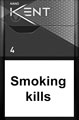 Kent Nr. 4 Cigarette pack