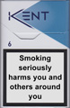 Kent Nr. 6 (Spectra) Cigarette pack
