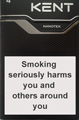 Kent Nanotek Silver Cigarette pack