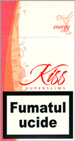 Kiss Super Slims Energy 100's Cigarette pack