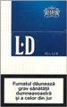 LD Blue Cigarette pack
