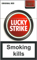 Lucky Strike Original Red Cigarette pack