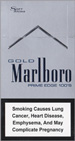 Marlboro Gold Prime Edge Super Slims 100s Cigarette pack