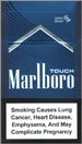 Marlboro Touch (dark-blue) Cigarette pack