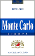 Monte Carlo Lights (Balanced Blue) Cigarette pack