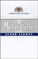 Monte Carlo Super Lights (Subtle Silver) Cigarette pack