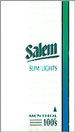 Salem Slim Lights 100's Cigarette pack