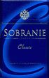 Sobranie Classic Cigarette pack