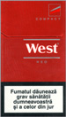 West Red Compact Cigarette pack