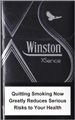 Winston XS silver Cigarette pack