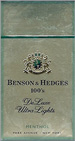 BENSON HEDGE ULTRA LT MENTHOL BOX 100