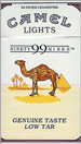 CAMEL 99  LIGHT  BOX 100