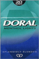 DORAL LIGHT MENTHOL BOX KING