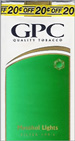 G.P.C. LIGHT MENTHOL 100