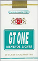 GT ONE MENTHOL LIGHT SOFT KING