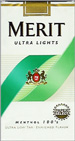 MERIT ULTRA MENTHOL 100