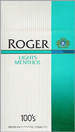 ROGER MENTHOL LIGHT BOX 100